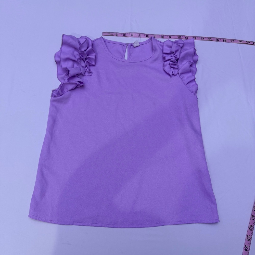Girls‎ Purple Dress Shirt - Picture 2 of 10